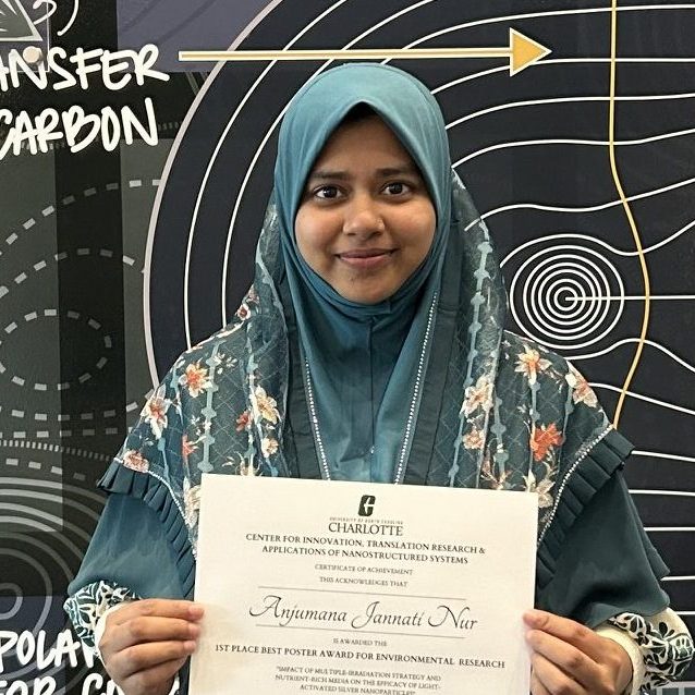 1st place environmental research winner