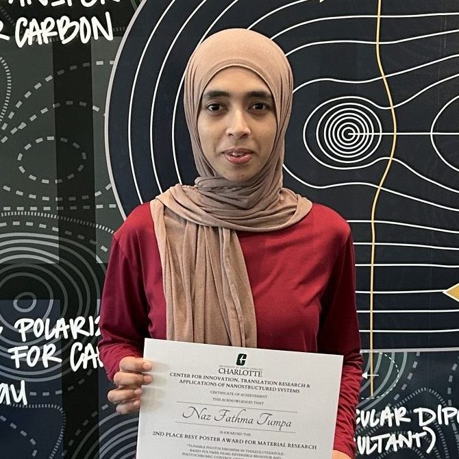 2nd place material research winner